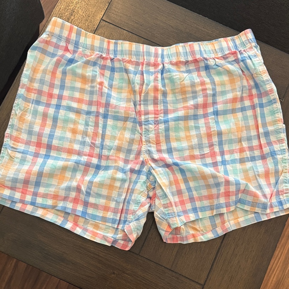 Vineyard Vines Men's Multicolor Plaid Boxer Shorts - Slim Fit